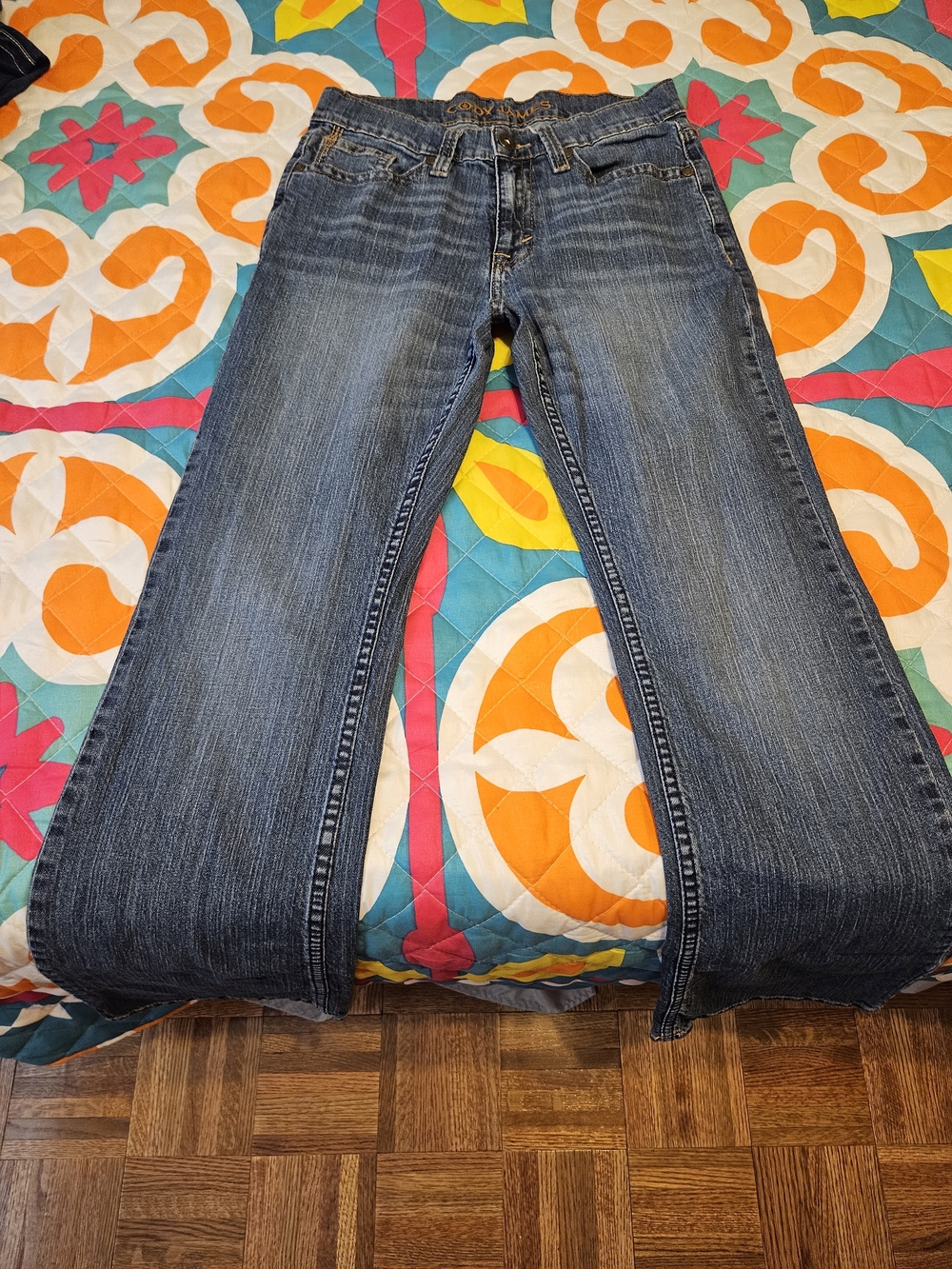 Classic Men's Blue Denim Jeans